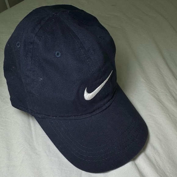 Nike Other - NWOT - NIKE Child Baseball Cap Dark Blue with white Logo